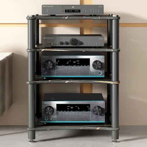 3-Tier Corner AV Media Stand