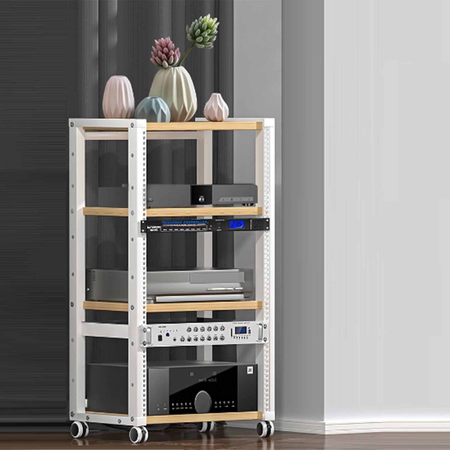 LZLZL 4 Tier AV Media Stand