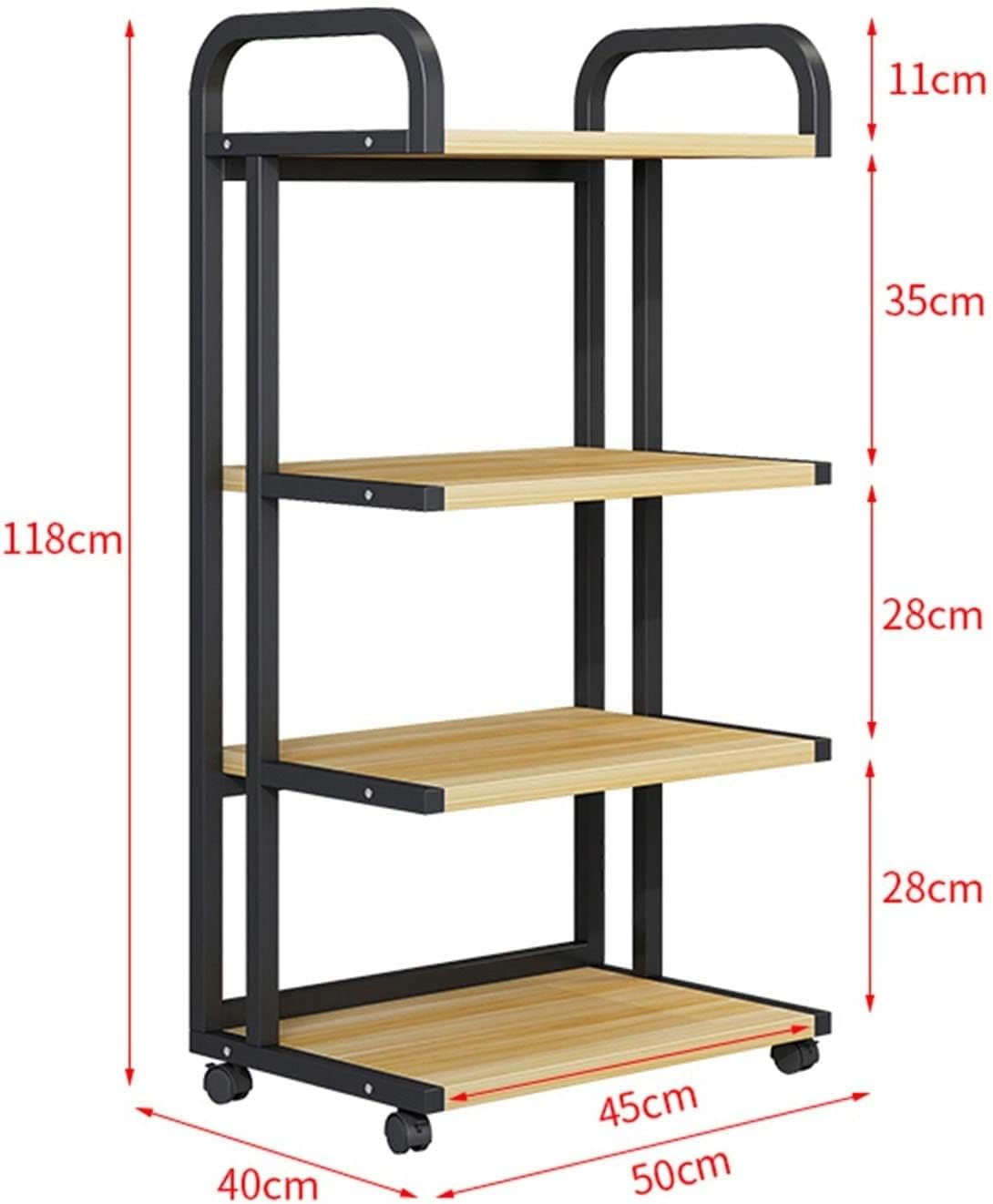 YLQFGUVWK AV Media Stand Player CD DVD Rack