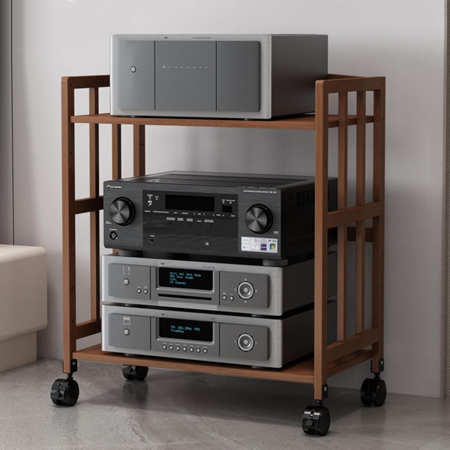 Home Stereo Racks and Stands on Wheels