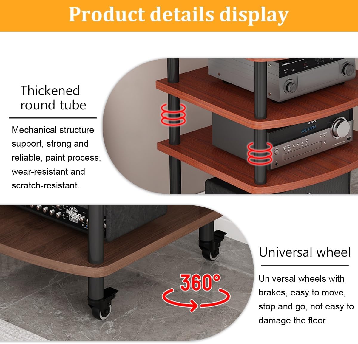 LIGUIEN Audio Component Rack