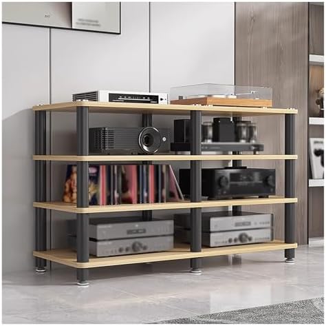 4 Tier Home Entertainment Media TV Stereo Stand