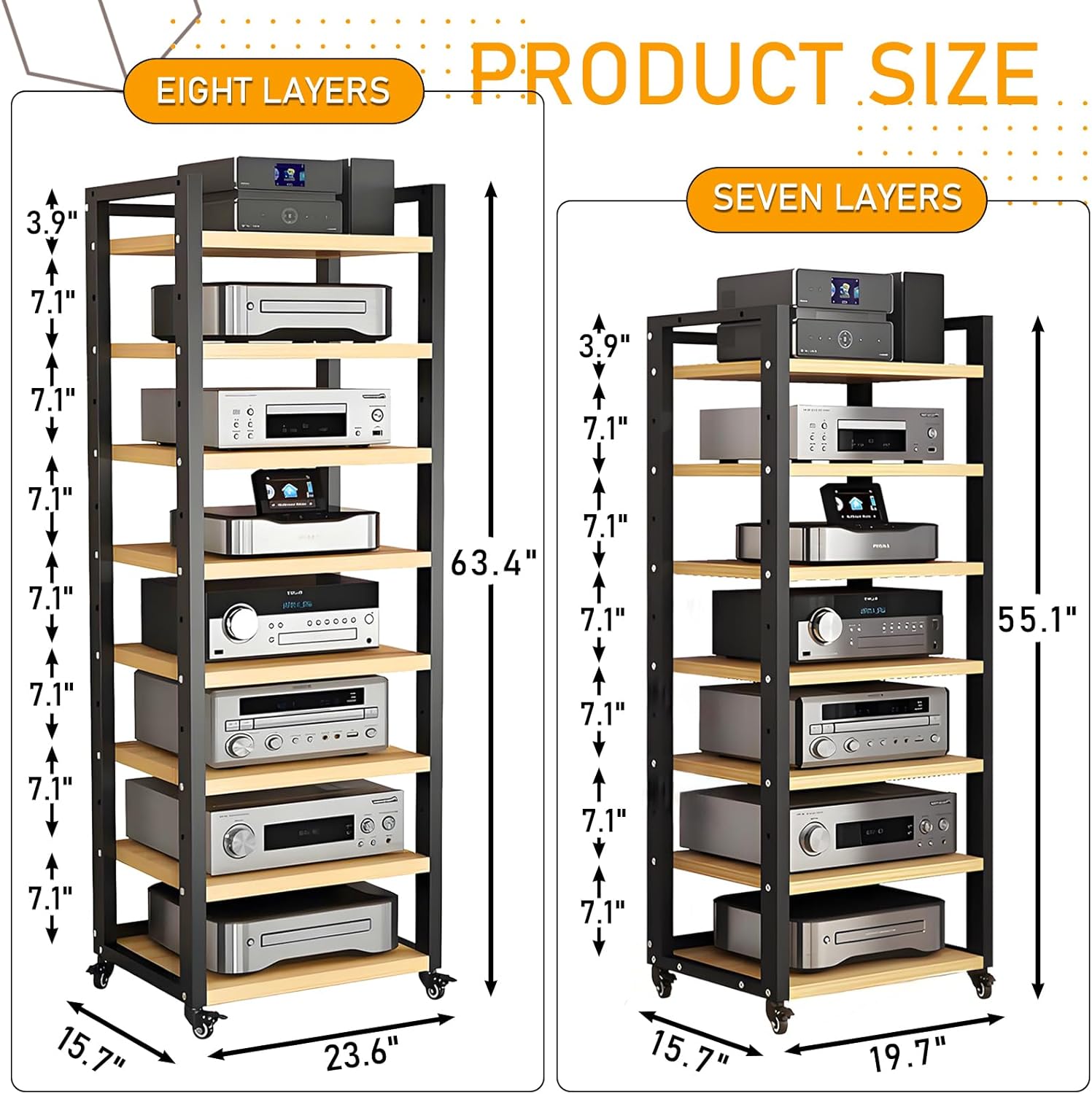 HKJBEQU AV Media Stand