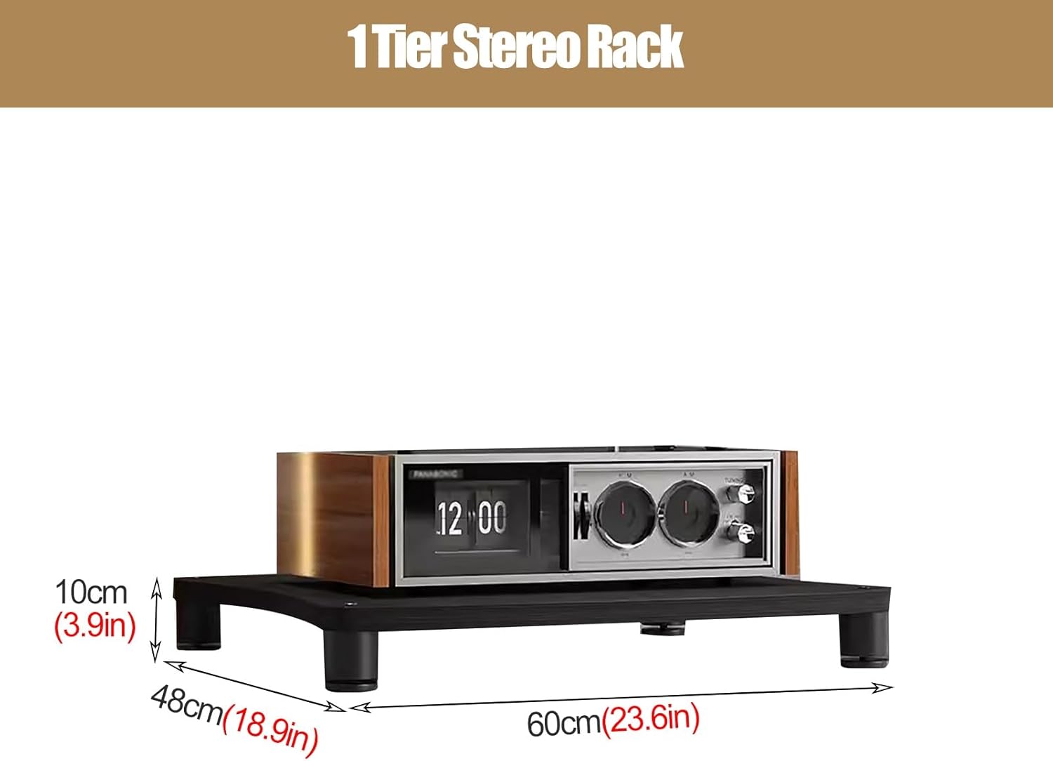 YLLFFLL Stereo Stands for Small Spaces/Living Room/Bedroom/Home