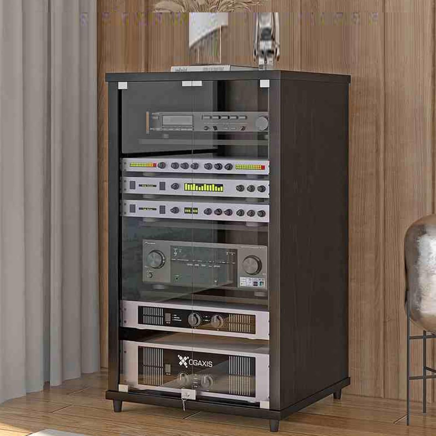 KUKIXKK Media Cabinet with Door