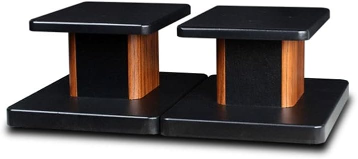 FEELIN Speaker Stand Audio Rack Vertical Media Rack Audio Surround Rack Home Living Room Theater Stage Audio Rack Speaker Rack 2 Packs Media Stand Audio-Video Shelving (Color : A