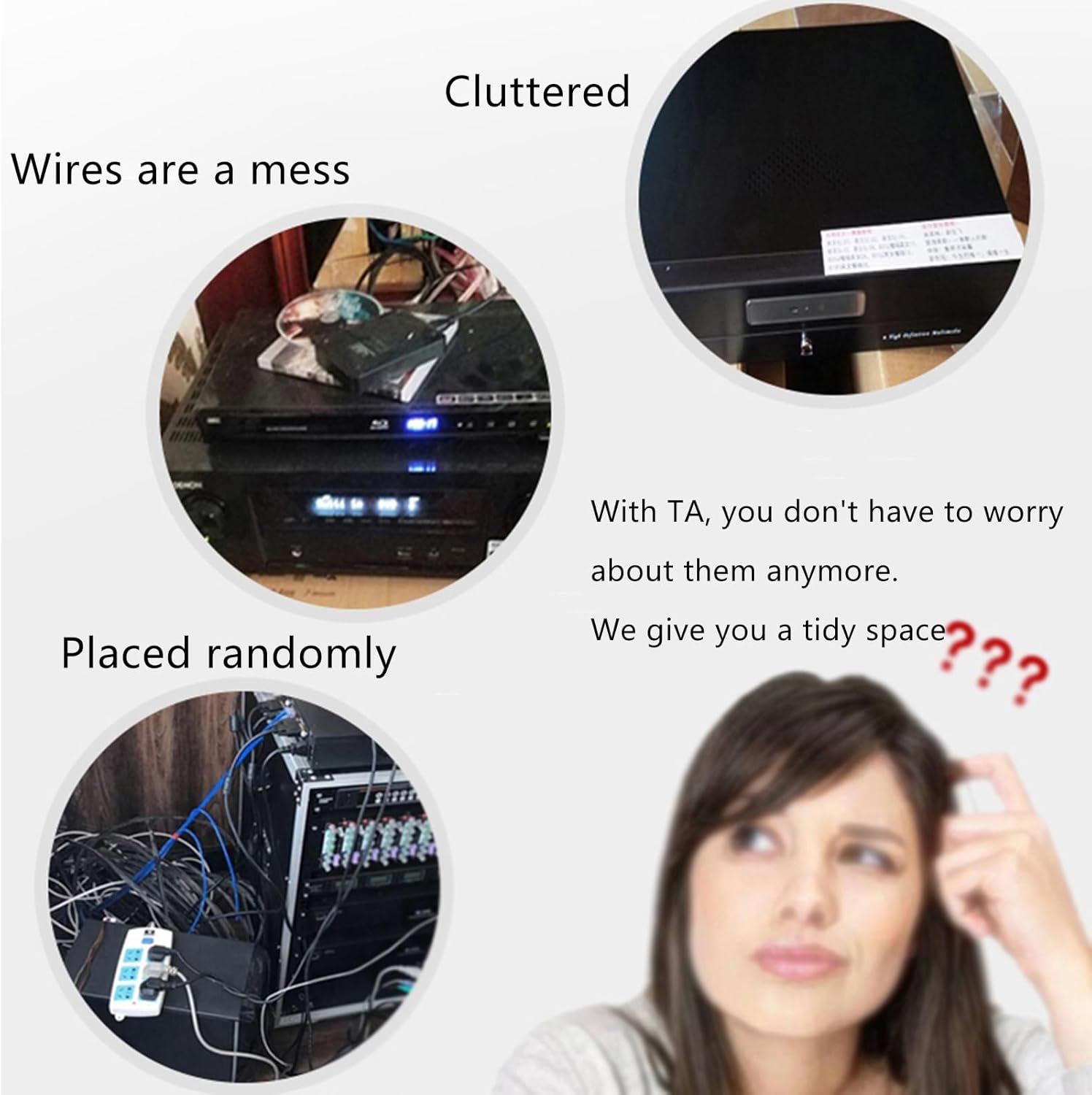 Small AV Component Entertainment Stand