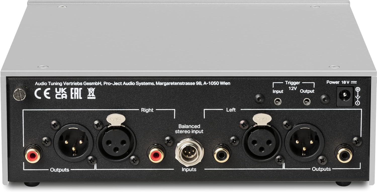 Pro-Ject Phono Box DS3 B Balanced MM/MC Phono Preamp (Black)