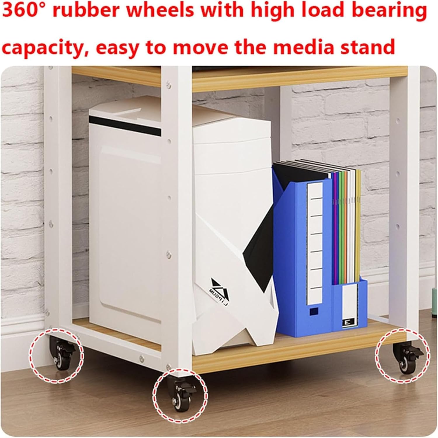 7/6/5-Tier AV Media Stand CD Player Stand