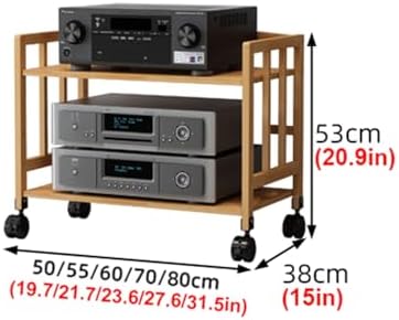 2/3/4/5-Tier AV Media Stand Audio Rack CD Player Stand