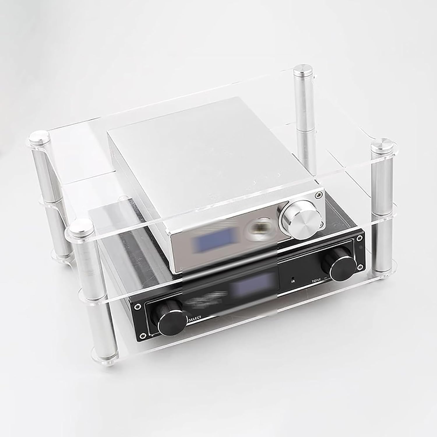 ZOCWJK Stand Audio Storage Media Table for Home Office System