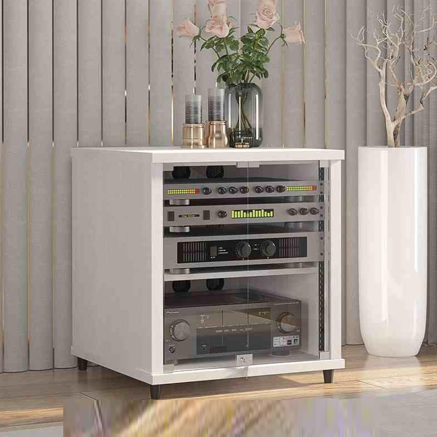 KUKIXKK Media Cabinet with Door