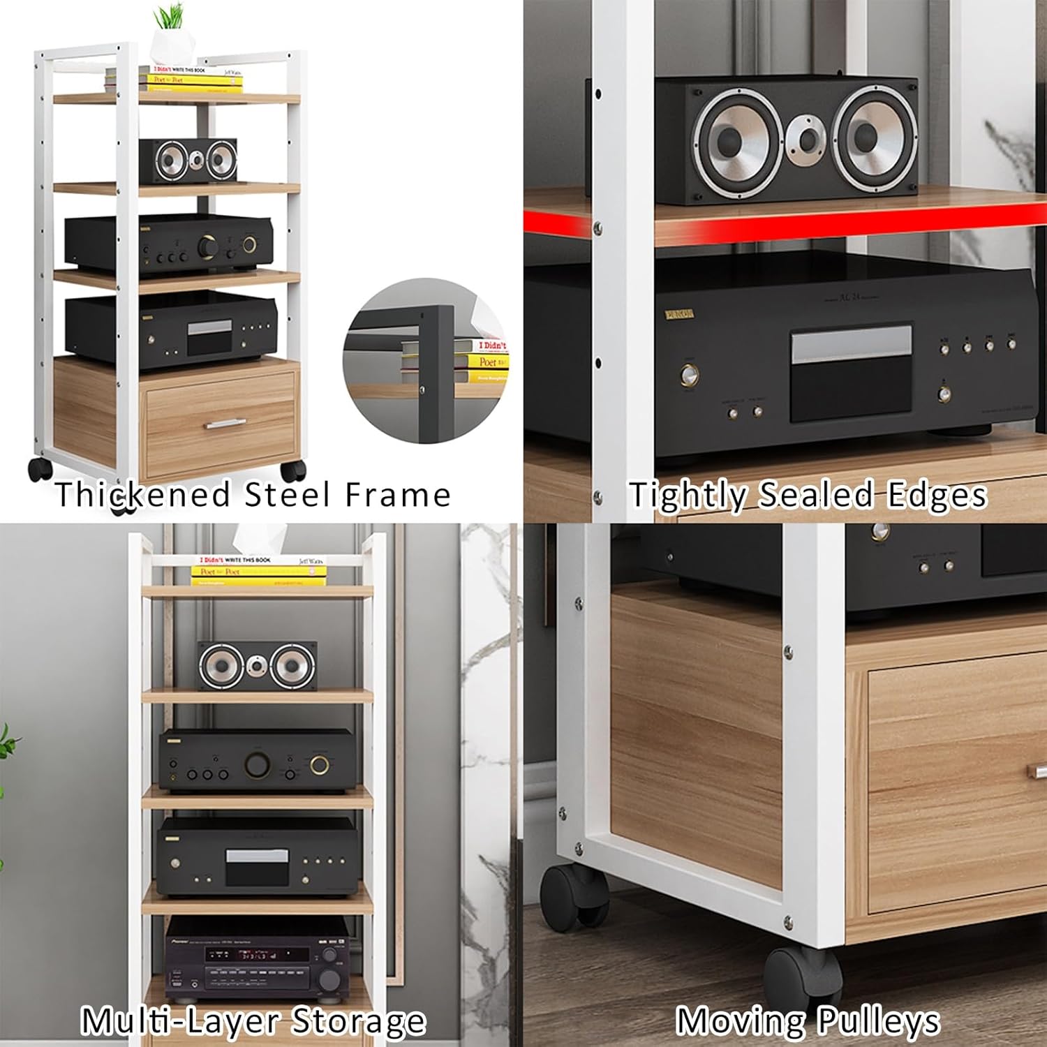 Audio-Video Media Stand