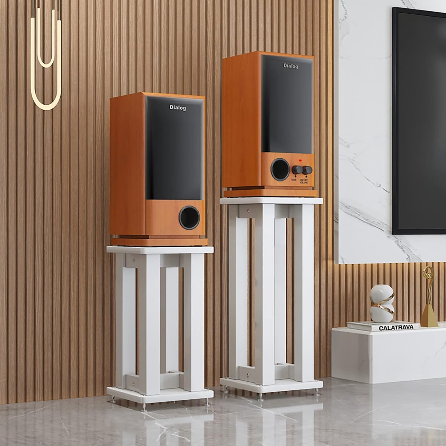 MIQXUAN Speaker Stands Surround Speaker Stands