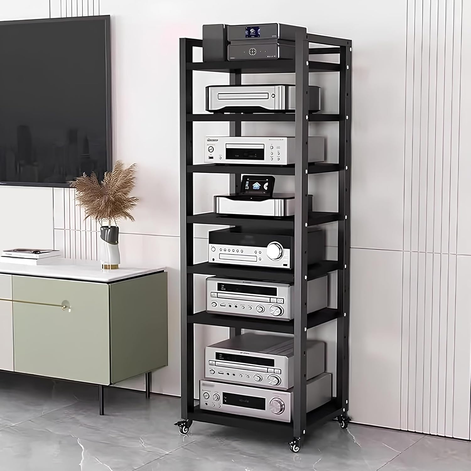 ISOFORMA 5/6/7/8-tier AV Media Stand