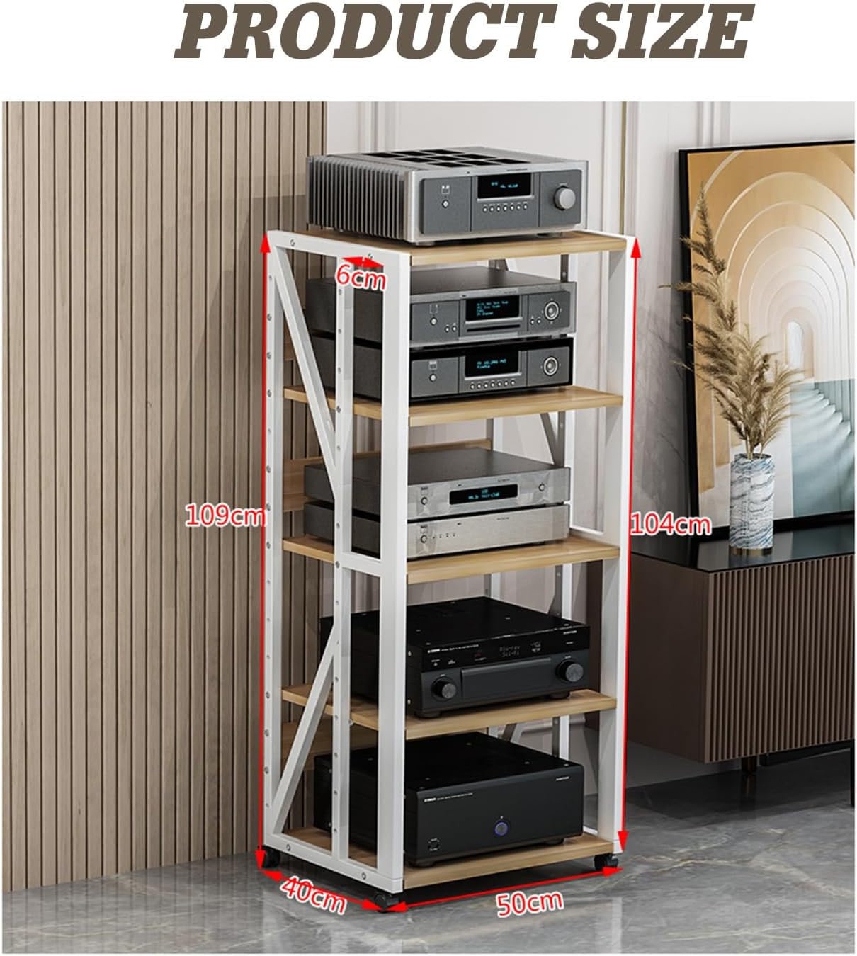 BXKCFYBSQ AV Media Cabinet Stand Component Cabinet