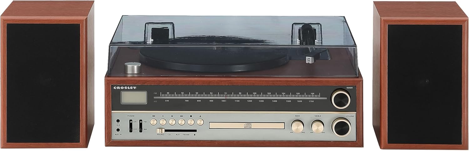 Crosley 1975T Turntable System with Bluetooth