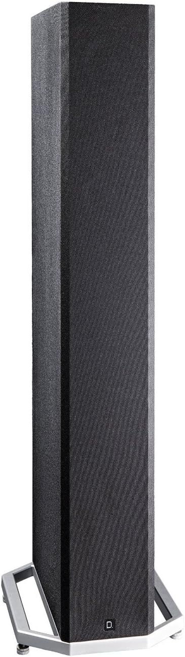 Definitive Technology BP-9040 Tower Speaker | Built-in Powered 8 Subwoofer for Home Theater Systems | High-Performance | Front and Rear Arrays | Optional Dolby Surround Sound Height Elevation Black