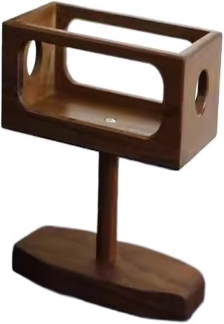 JUNCHENG1008 speaker stand Speaker Solid Wood Stand Desktop Storage Protective Box Shelf speaker stands floor pair