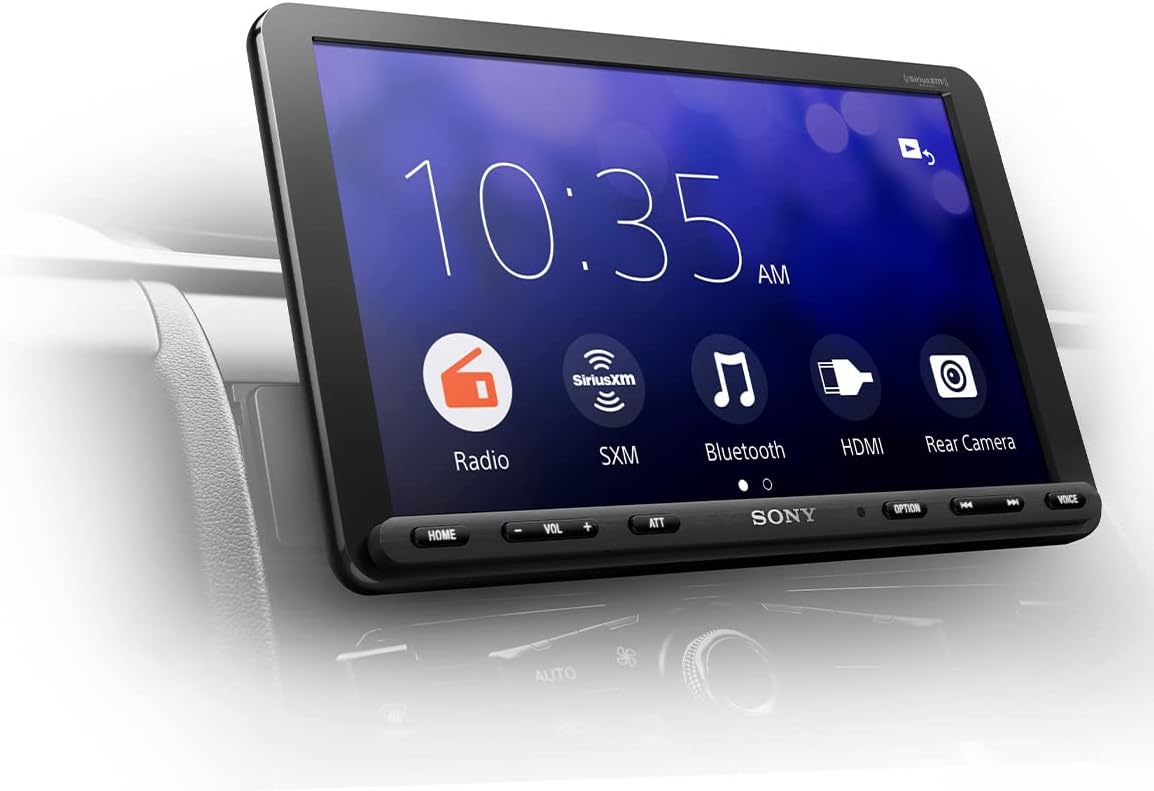 Sony XAV-AX8100 9-inch Floating Multi Media Receiver with Apple Carplay/Android Auto and HDMI Video Input