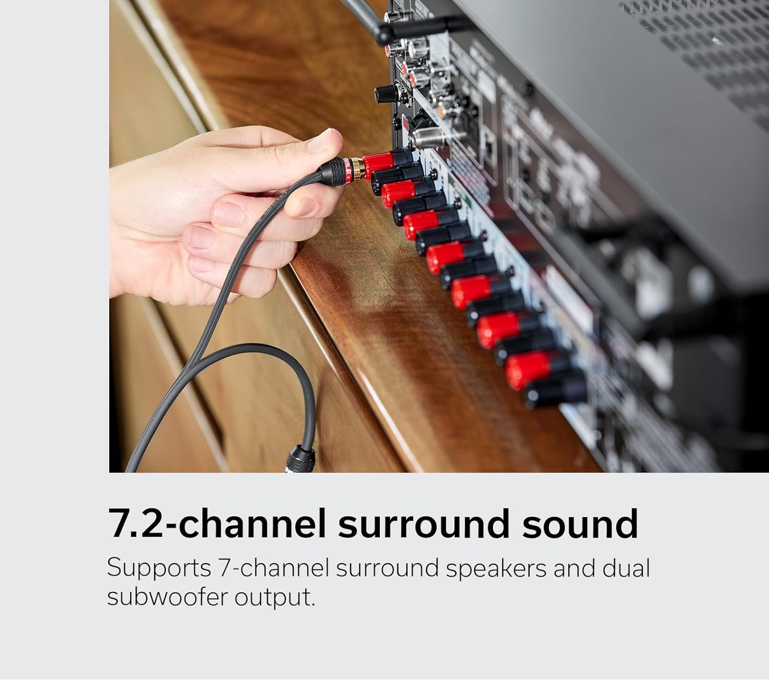 Denon AVR-S770H 7.2 Ch Home Theater Receiver - 8K UHD HDMI Receiver (75W X 7)