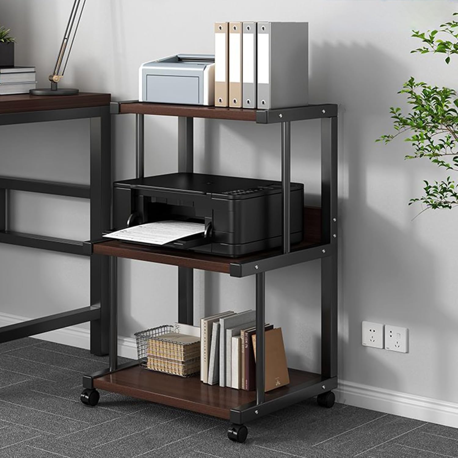 DLYZAYE 3-Tier AV Media Stand