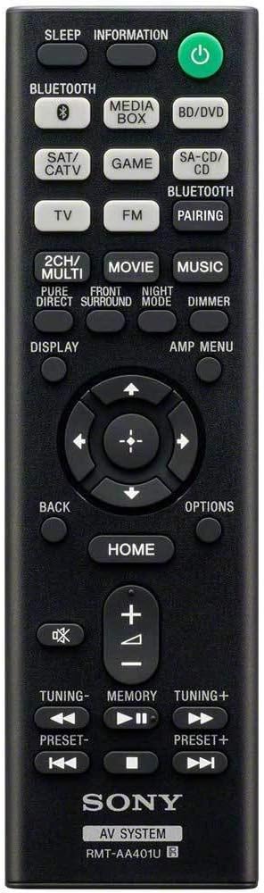 Sony STRDH590 5.2 Channel Surround Sound Home Theater Receiver: 4K HDR AV Receiver with Bluetooth