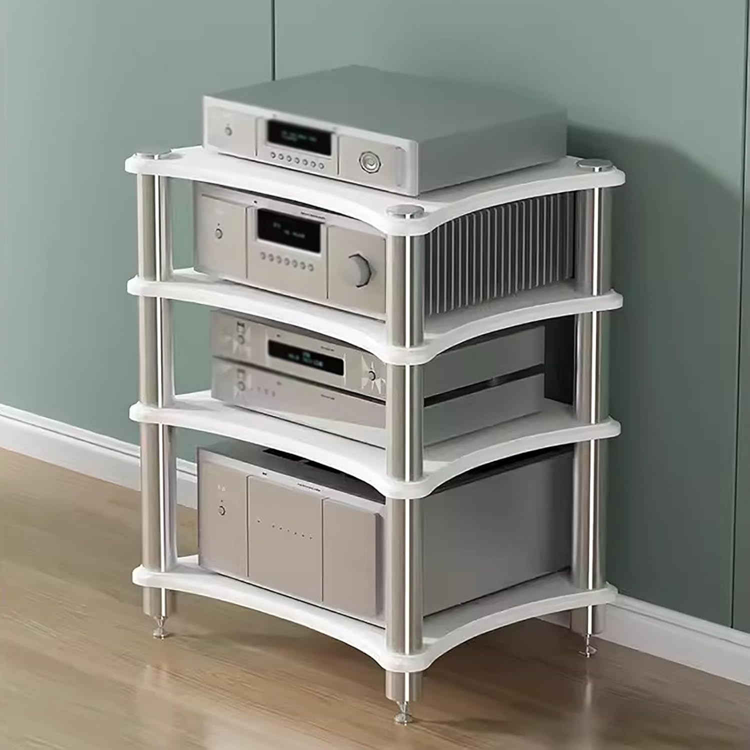 85Cm High Amplifier Rack Shelf/Audiovideo Shelving