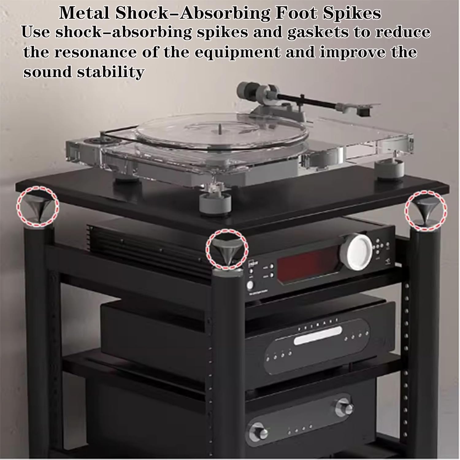 Hi-Fi Audio Amplifier Cabinet