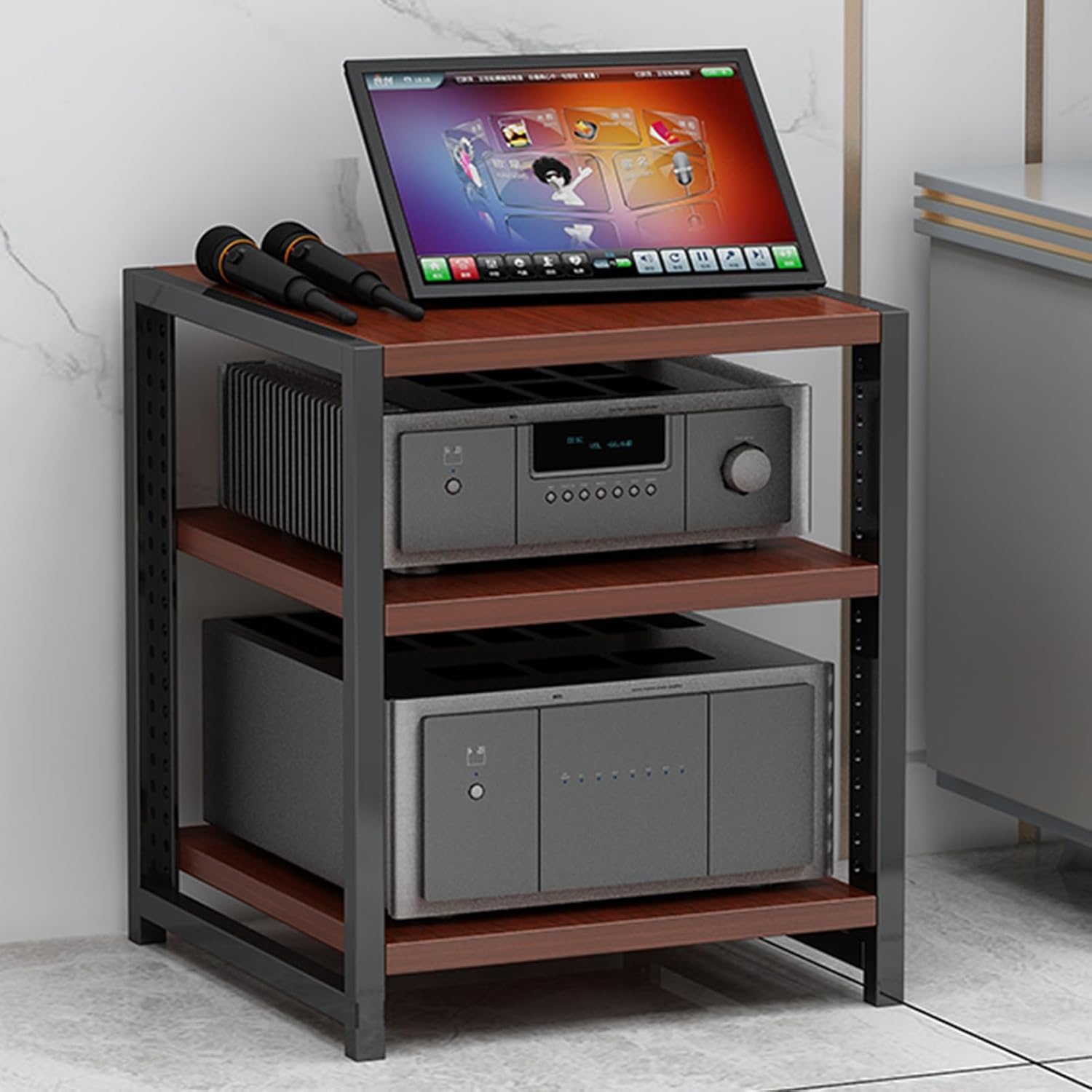 3/4/5/6 Tier AV Media Stands