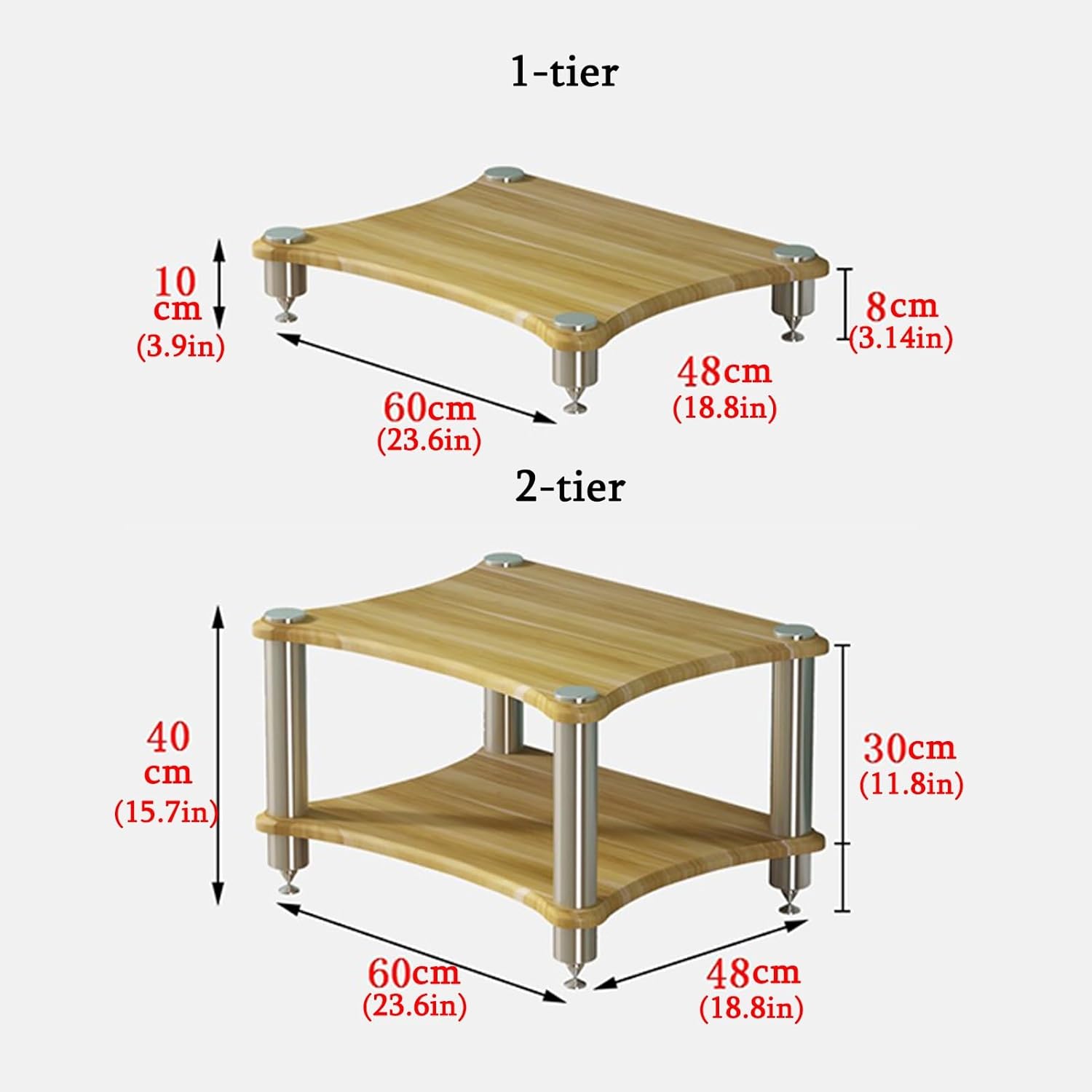 GUAWJRZDP Modern Audio Rack