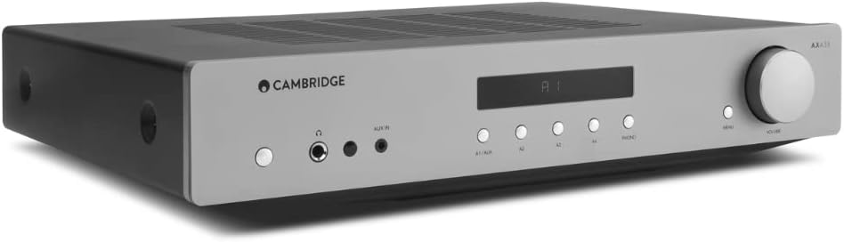 Cambridge Audio AXA35 35 Watt 2-Channel Integrated Stereo Amplifier | Built-in Phono-Stage | .25 Inch Jack