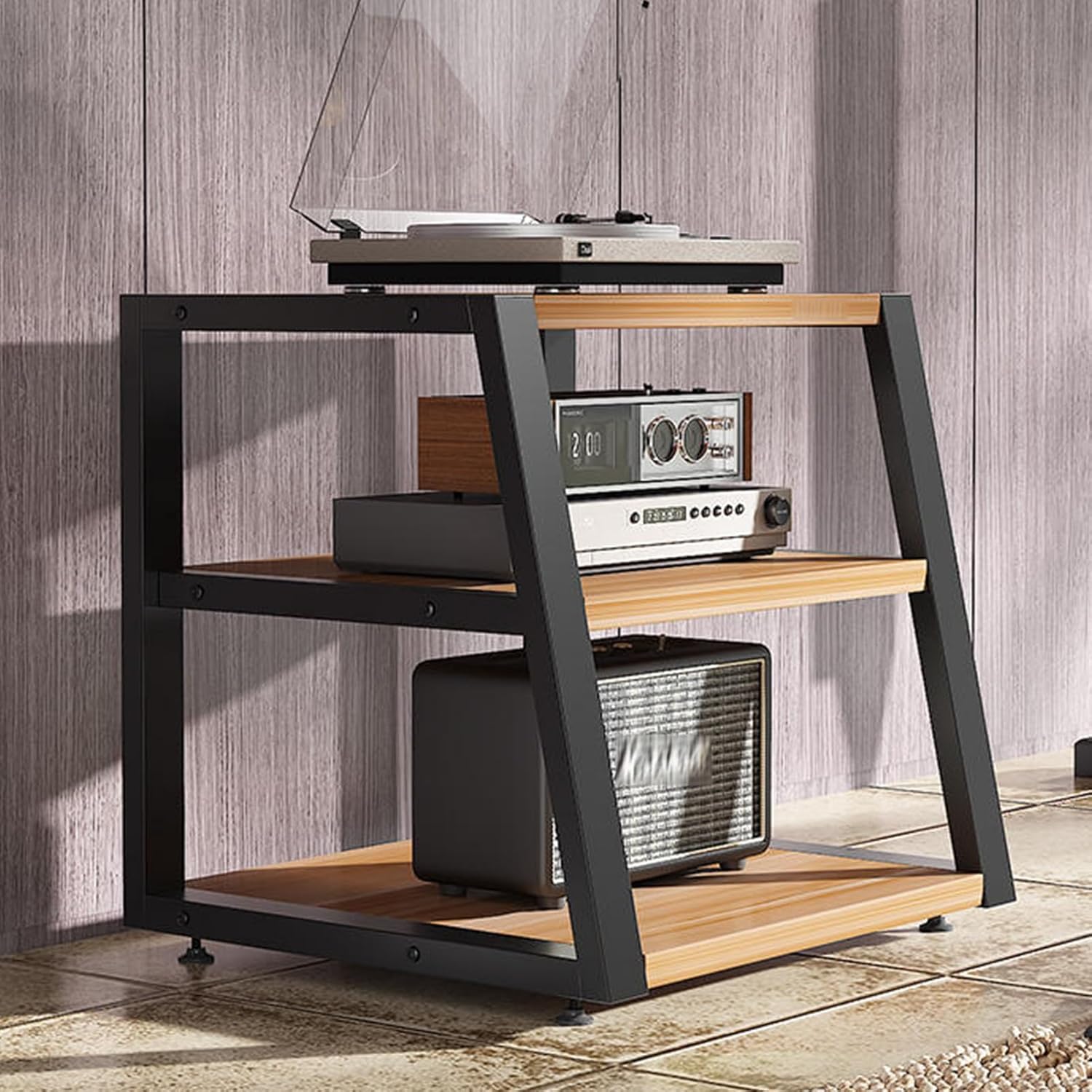 LYXWGRZD 2/3/4-Tier AV Media Stand