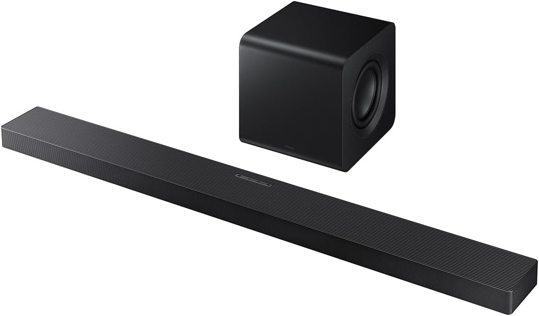 Samsung HW-QS700F 3.1.2 Ch Dolby Atmos Soundbar and Subwoofer with 2 Year Amber Protection Plan (2025)