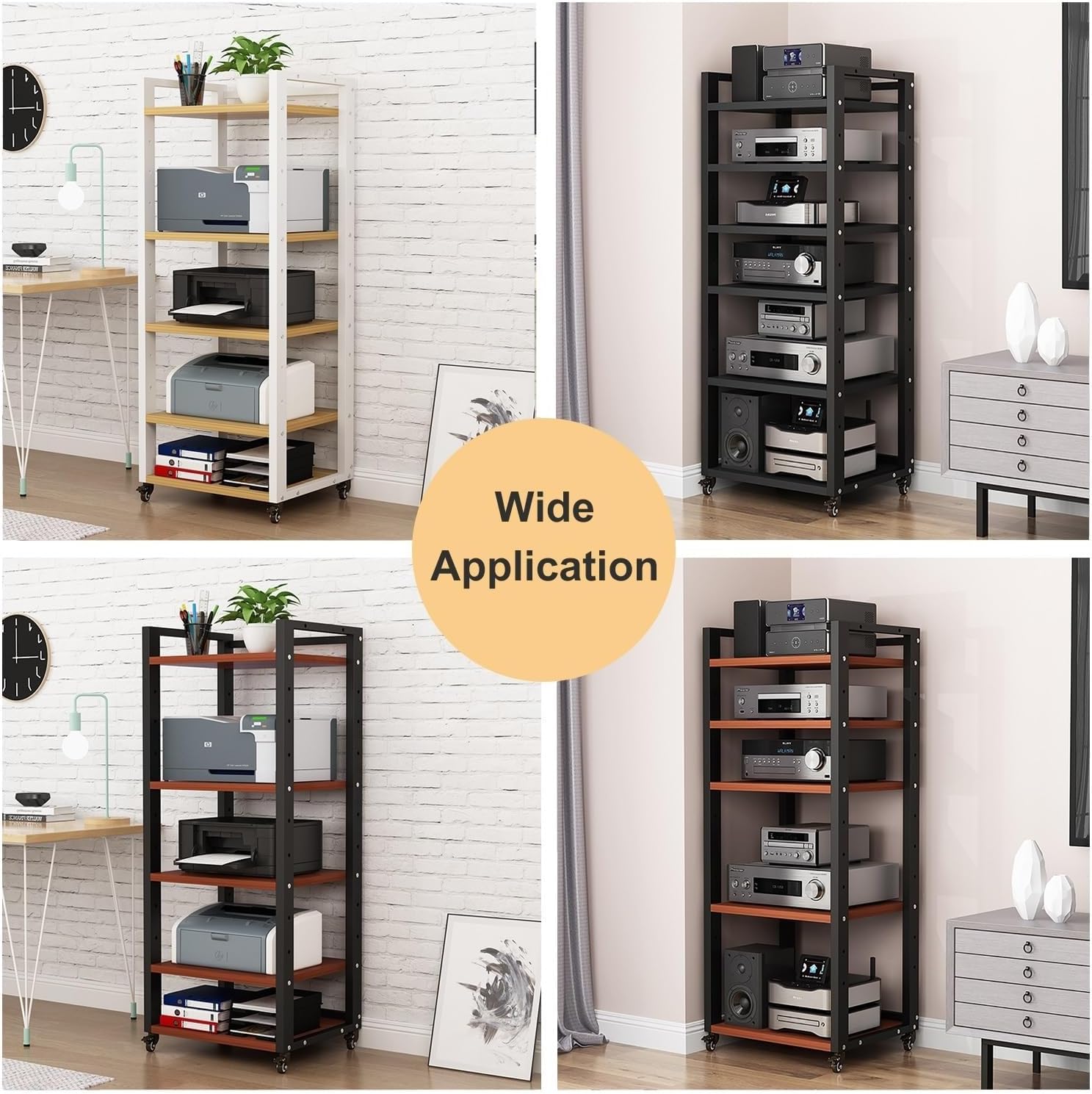 7 Tier Audio Rack Tower