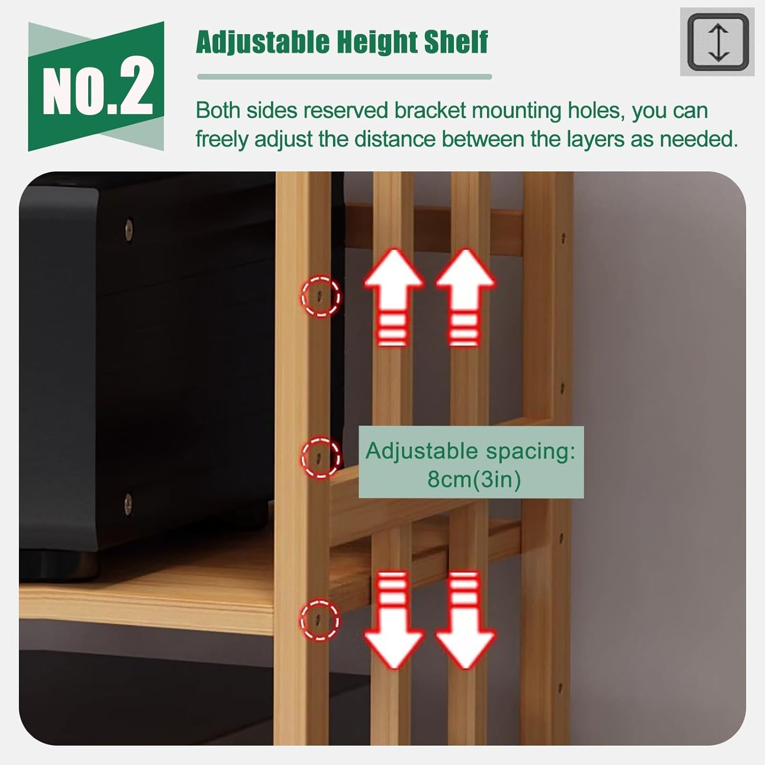 Heavy Duty Av Media Stand 2 3 4 5 Tier 20 35 50 60inch