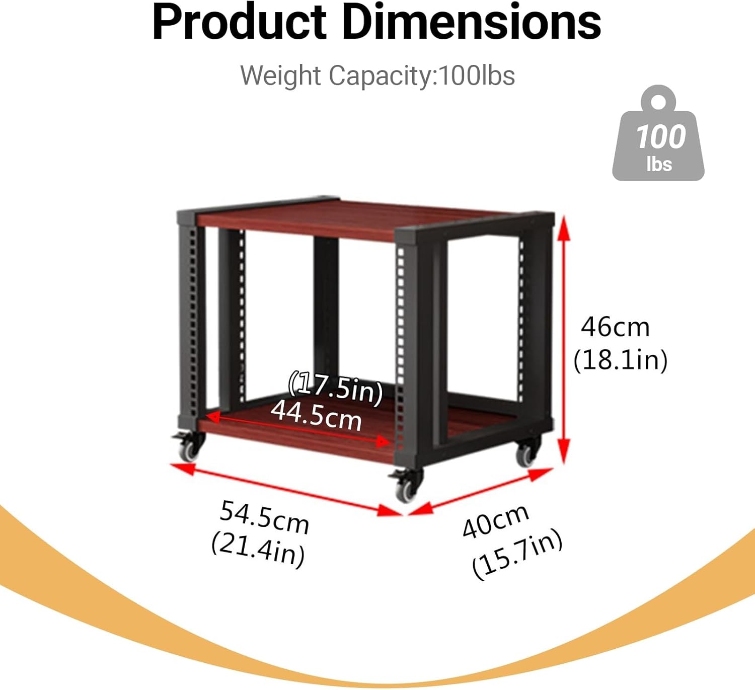SEIFE 2/3/4/5-Tier AV Media Stand