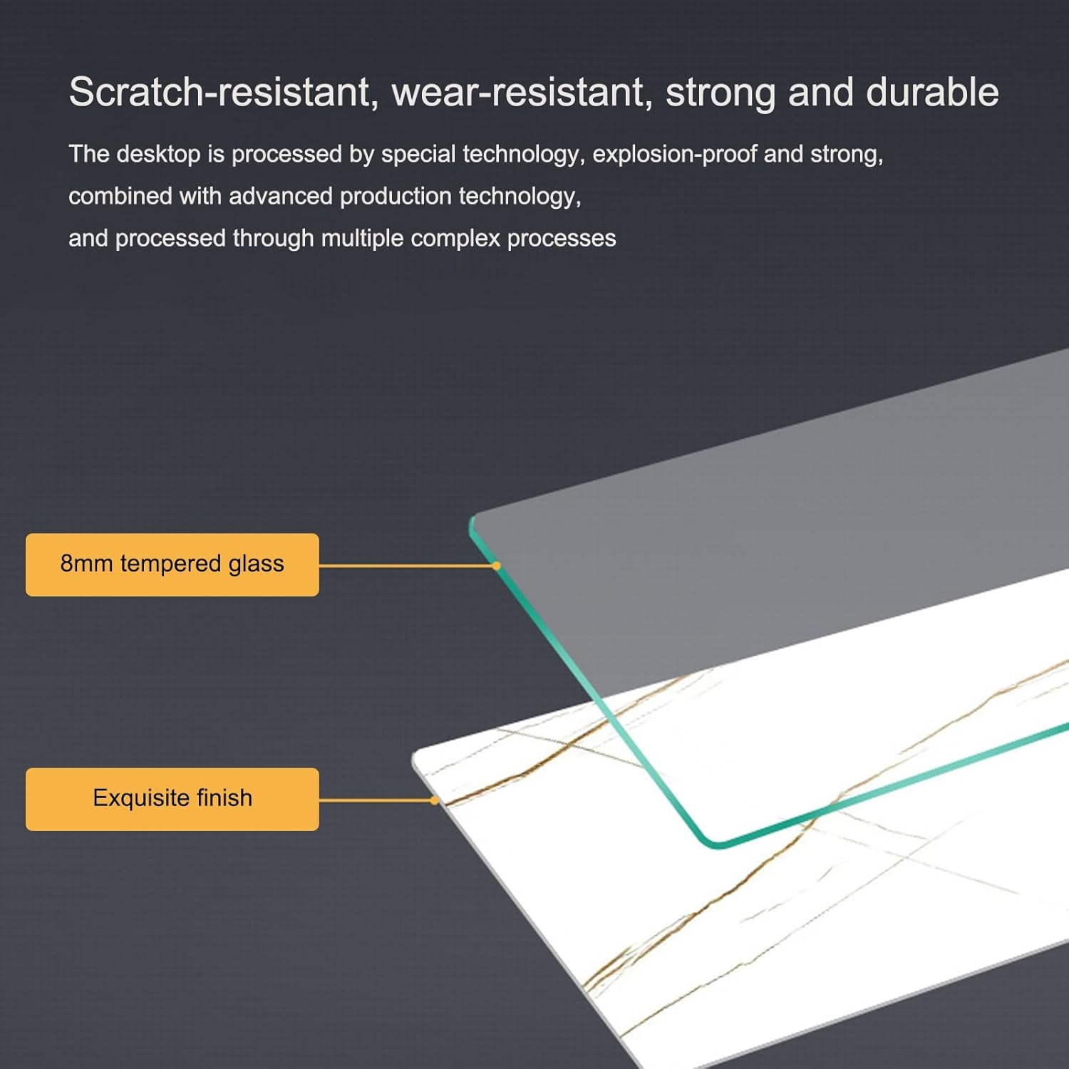 Audio Rack AV Media Stand with 1/2/3/4-Tier Tempered Glass Shelves