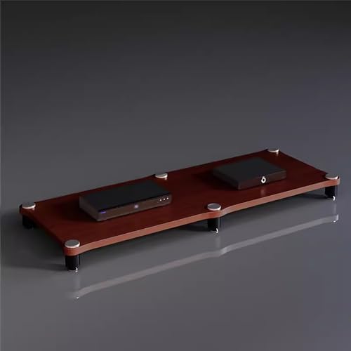 AV Media Cabinet Stand Component - Multi Storey Shock Absorption Large Stereo Racks and Stands - Household Audio Video Shelving for Amplifiers