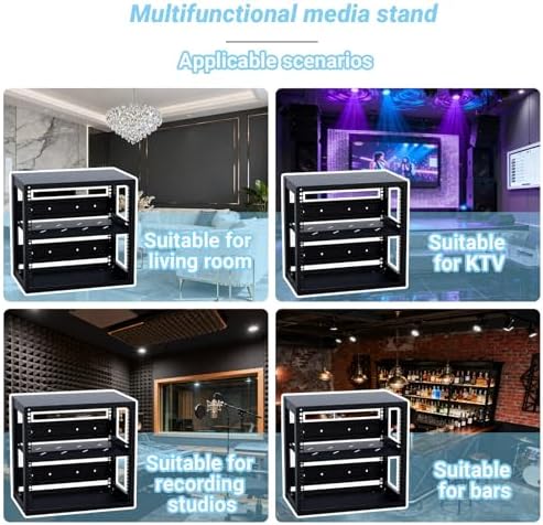 Wall Mounted 2-Tier DVD Component Shelf