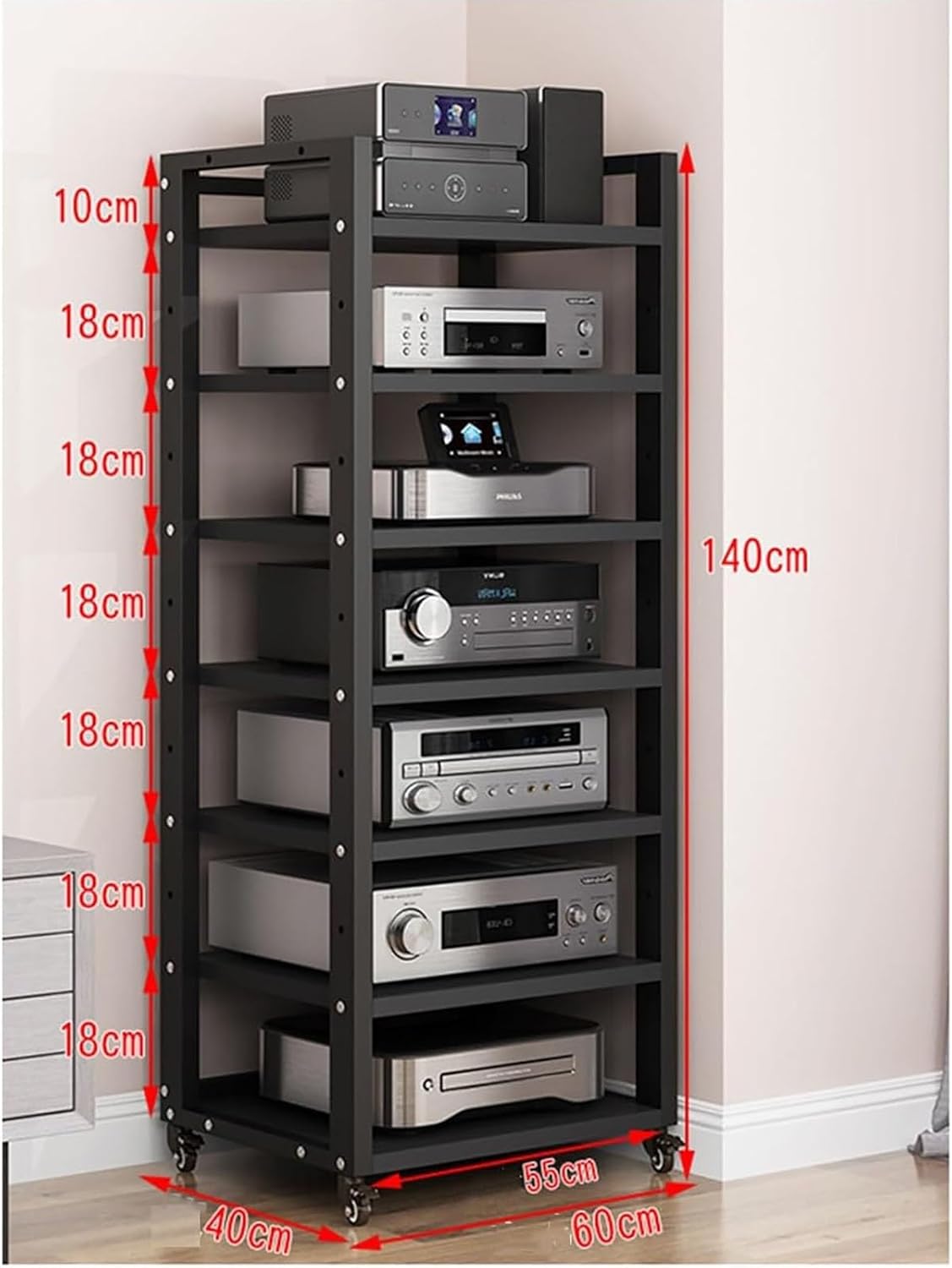 Modern Audio-Video Media Stand