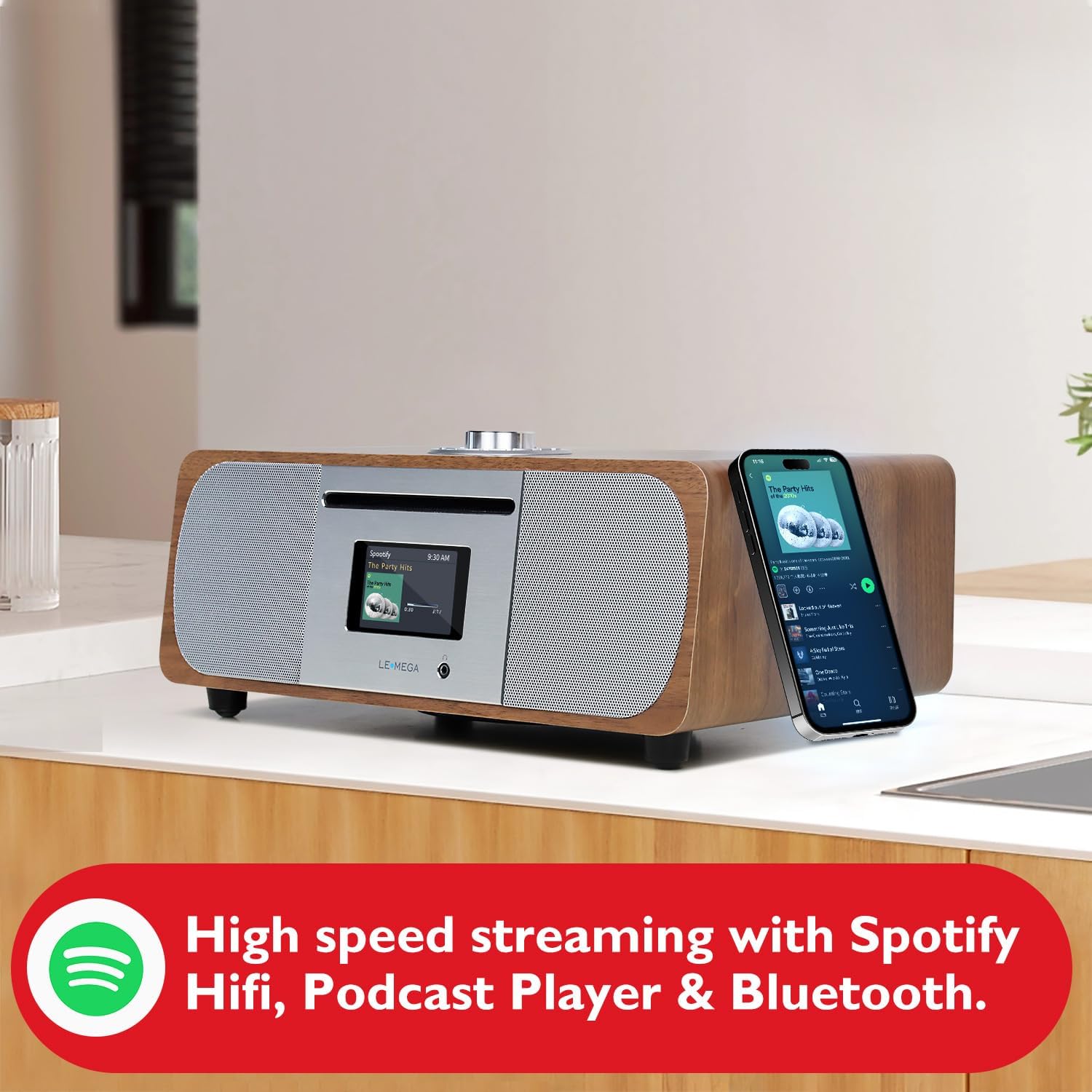 Lemega M5P Upgrade Internet Radio with CD Player