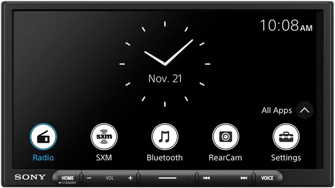 Sony XAV-AX6000 7-Inch Multimedia Receiver with Wireless Apple CarPlay/Android Auto