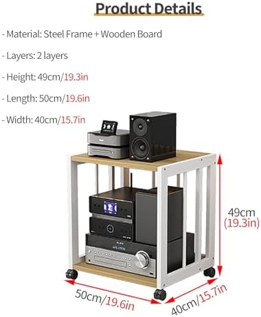 Commercial Stereo Component Cabinet Media Stand
