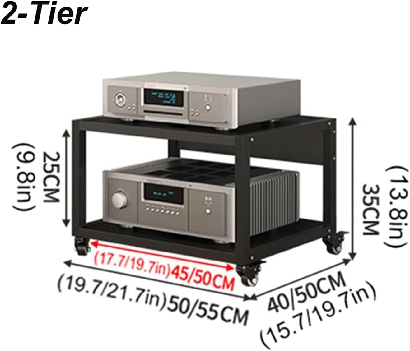 XingLi Movable Audio Video Components Cabinet