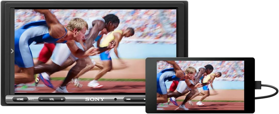 Sony XAV-AX3200 7-Inch Multimedia Receiver with Apple CarPlay/Android Auto