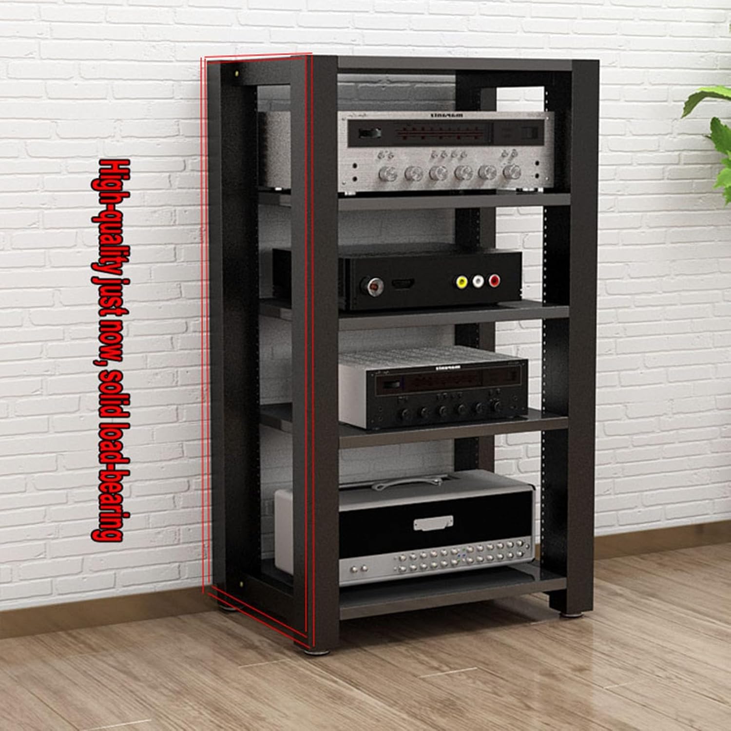 JIAHESHYP 4-Tier AV Media Stand