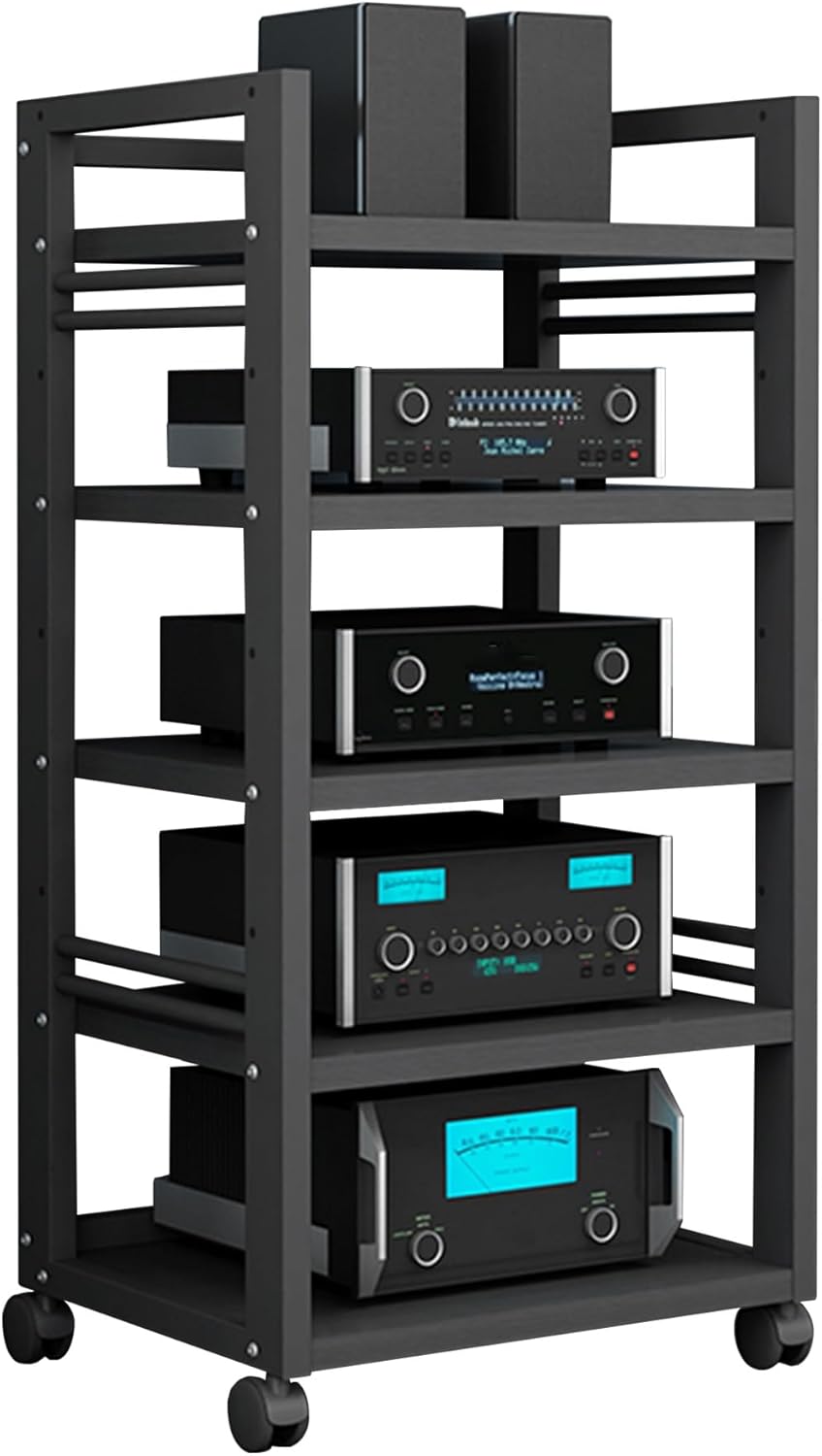 5-Tier Stereo Cabinet Audio Rack