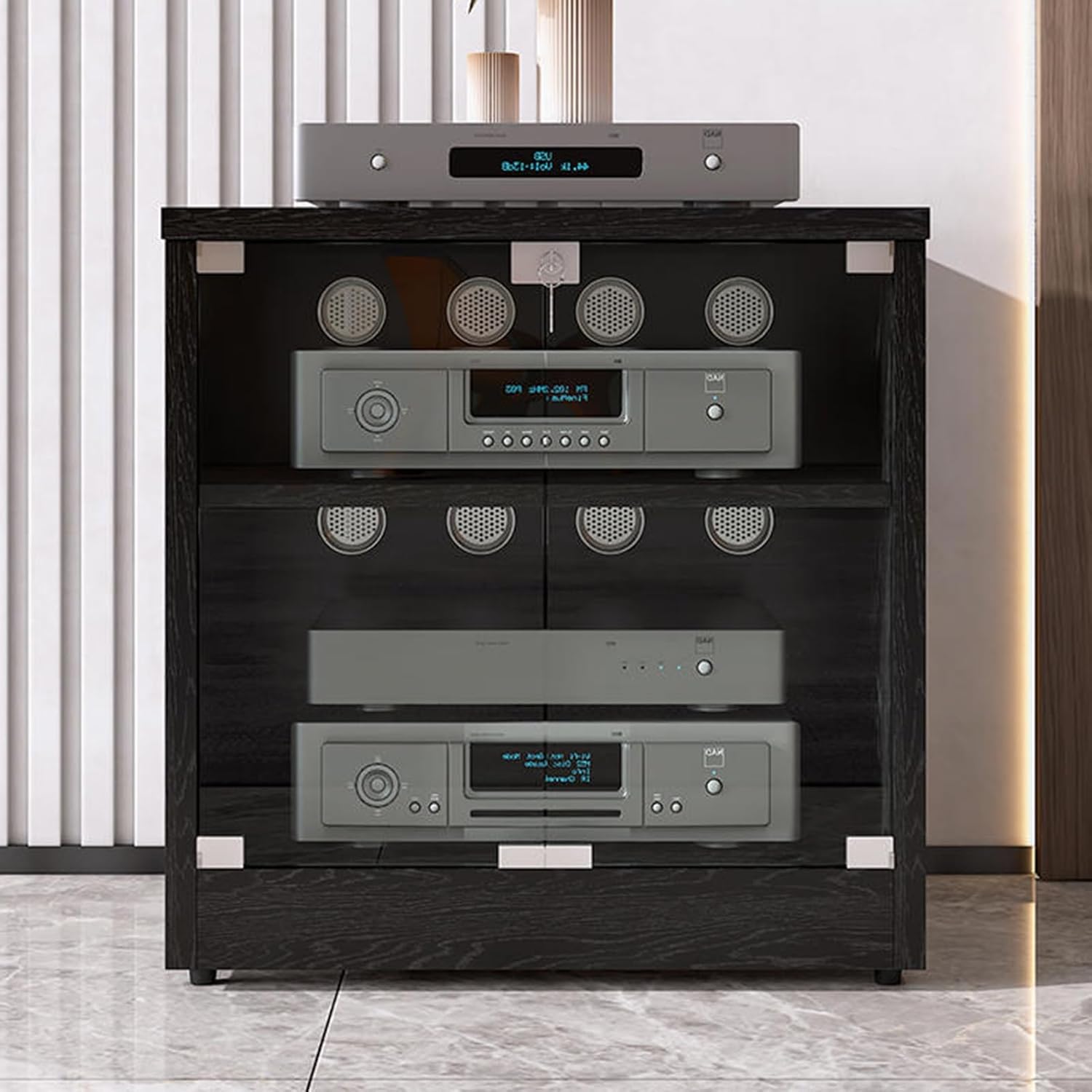 LYXWGRZD 3-Tier AV Media Stand