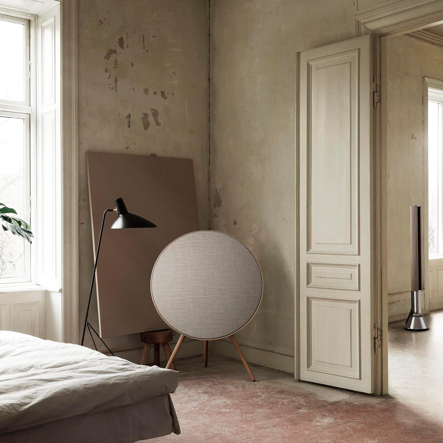 Bang & Olufsen Beosound A9 (5th Generation) - Iconic and Powerful Multiroom WiFi and Bluetooth Home Speaker with Active Room Compensation